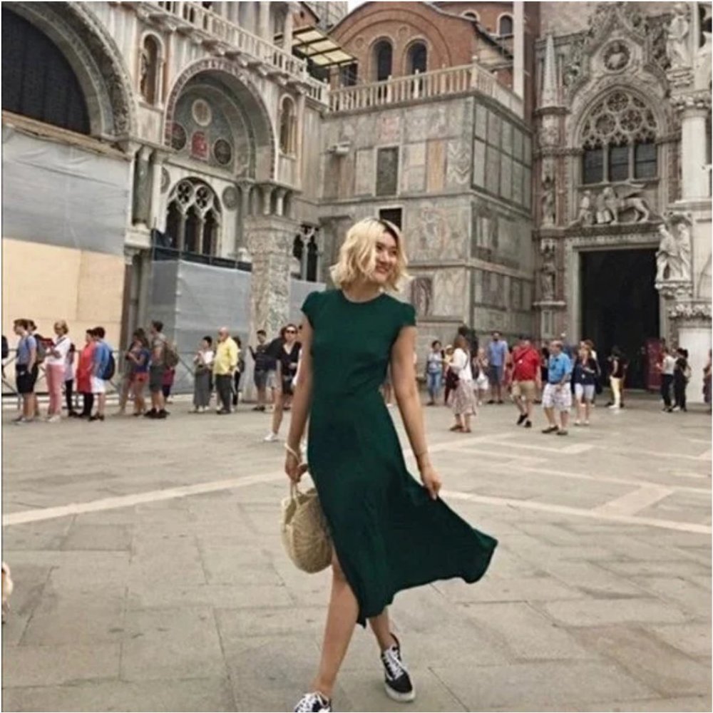 SALE!! Reformation Garvin- Emerald